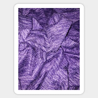 Purple heathered fabric texture Sticker